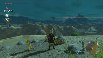 Botw - Ridgeland Korok 23 Overworld View