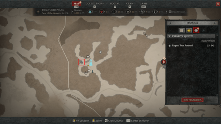 Diablo IV - Hammer of the Champion Map View