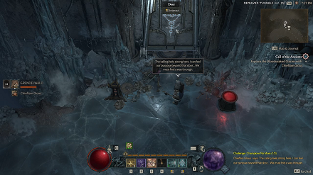 Diablo IV - Hallowed Glacier Locked Door