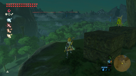 Botw - Great Plateau Korok 2 Overworld View