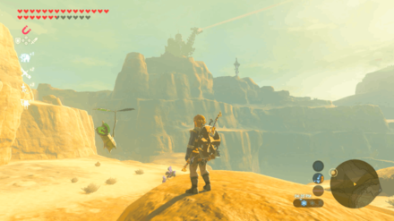 Botw - Wasteland Korok 1 Overworld View