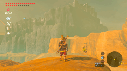 Botw - Wasteland Korok 2 Overworld View