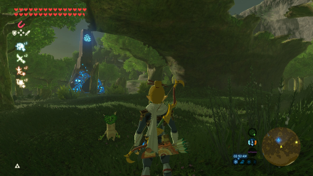 Botw - Great Plateau Korok 4 Overworld View