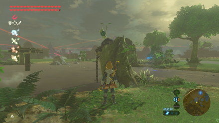 Botw - Great Plateau Korok 7 Overworld View