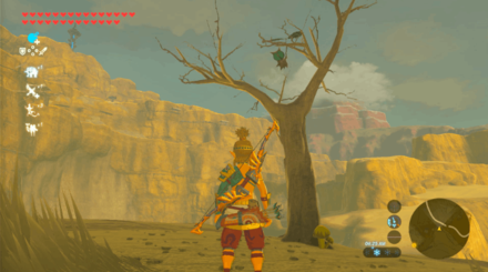 Botw - Wasteland Korok 4 Overworld View