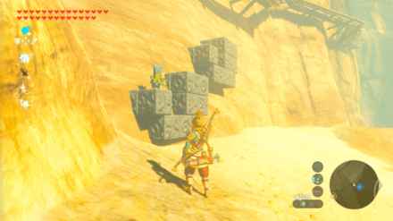 Botw - Wasteland Korok 5 Overworld View