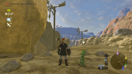 Botw - Ridgeland Korok 38 Overworld View