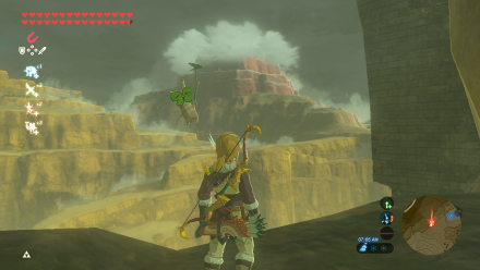 Botw - Great Plateau Korok 16 Overworld View