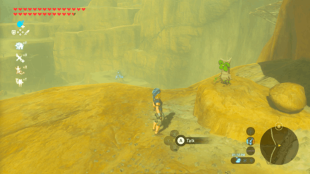 Botw - Wasteland Korok 8 Overworld View