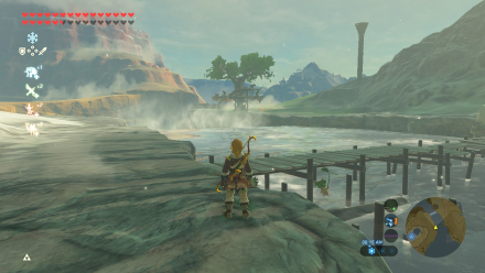 Botw - Great Plateau Korok 18 Overworld View
