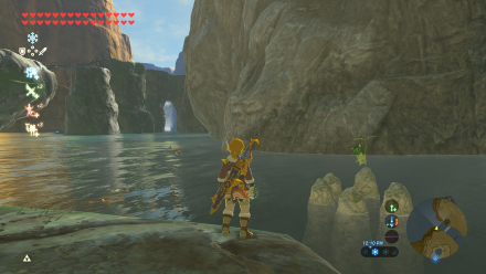 Botw - Great Plateau Korok 19 Overworld View