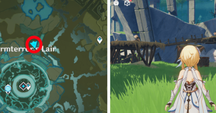 Genshin - Mushroom Pizza Location