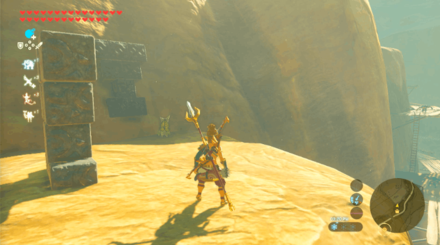 Botw - Wasteland Korok 9 Overworld View