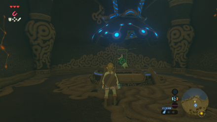 Botw - Great Plateau Korok 1 Overworld View