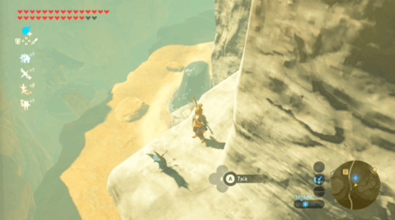 Botw - Wasteland Korok 13 Overworld View