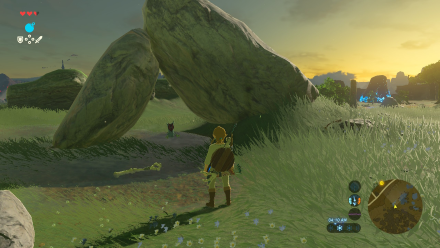 Botw - Great Plateau Korok 6 Overworld View