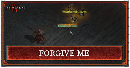 Diablo IV - Forgive Me Top Banner