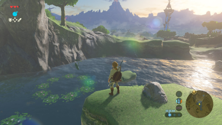 Botw - Great Plateau Korok 8 Overworld View