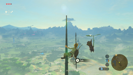 Botw - Great Plateau Korok 9 Overworld View