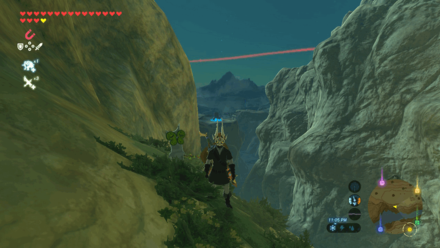 Botw - Ridgeland Korok 50 Overworld View