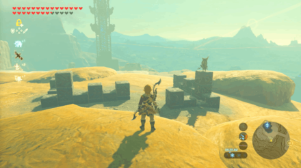 Botw - Wasteland Korok 20 Overworld View