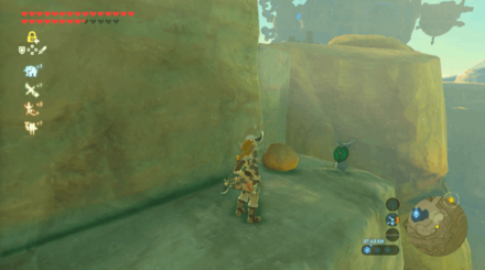 Botw - Wasteland Korok 19 Overworld View