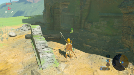 Botw - Great Plateau Korok 11 Overworld View