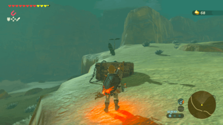 Botw - Gerudo Korok 1 Overworld View