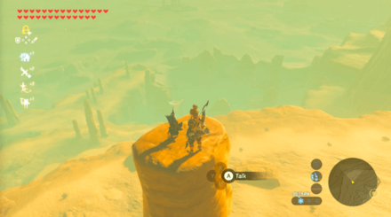 Botw - Wasteland Korok 22 Overworld View