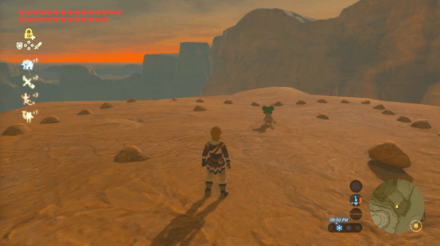 Botw - Wasteland Korok 25 Overworld View