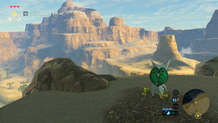 Botw - Great Plateau Korok 14 Overworld View