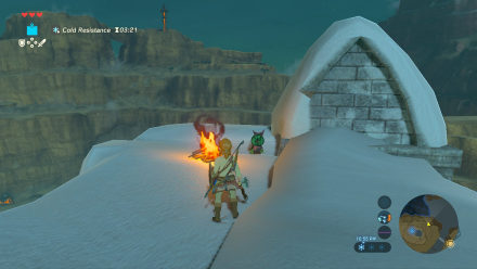 Botw - Great Plateau Korok 17 Overworld View