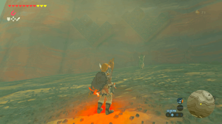 Botw - Gerudo Korok 4 Overworld View