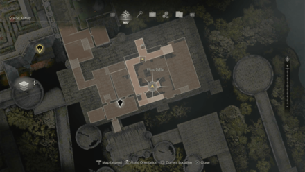 Resident Evil 4 Remake - Chandelier Drop Map