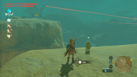 Botw - Wasteland Korok 27 Overworld View