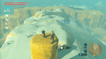 Botw - Wasteland Korok 29 Overworld View