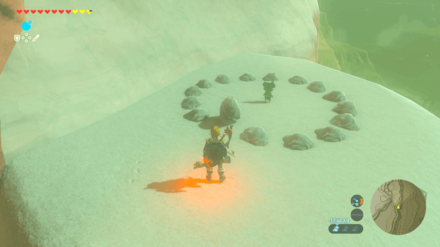 Botw - Gerudo Korok 8 Overworld View