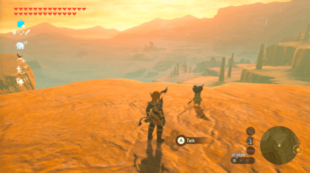 Botw - Wasteland Korok 34 Overworld View