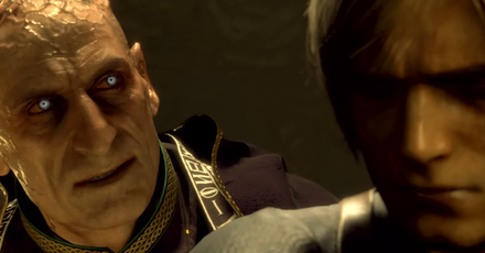 Resident Evil 4 Remake - Saddler and Leon