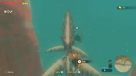 Botw - Gerudo Korok 11 Overworld View