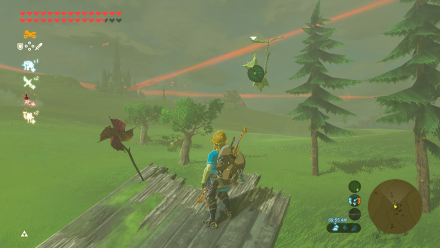 Botw - Woodland Korok 17 Overworld View