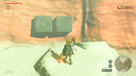 Botw - Gerudo Korok 13 Overworld View