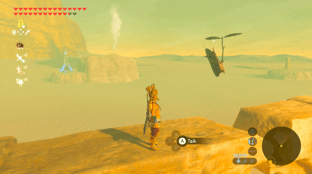 Botw - Wasteland Korok 39 Overworld View