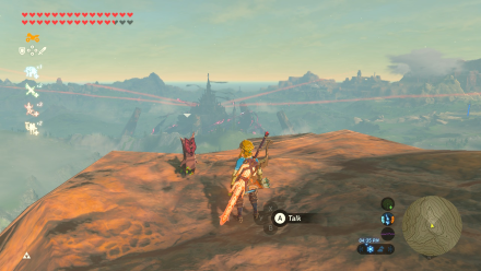 Botw - Woodland Korok 22 Overworld View