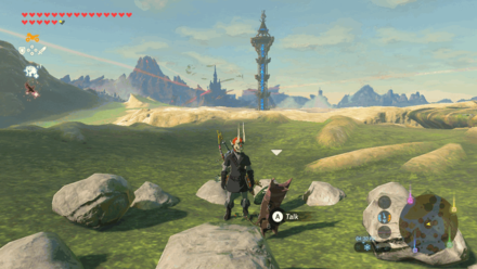 Botw - Ridgeland Korok 71 Overworld View