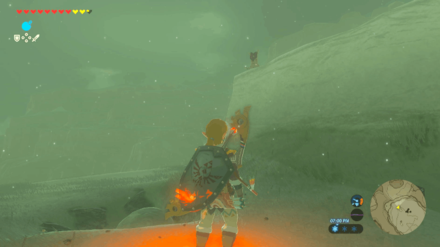 Botw - Gerudo Korok 16 Overworld View