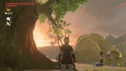 Botw - Ridgeland Korok 74 Overworld View