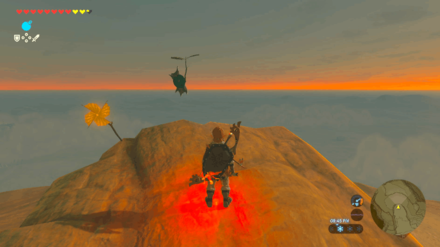 Botw - Gerudo Korok 17 Overworld View