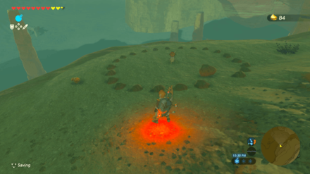 Botw - Gerudo Korok 18 Overworld View