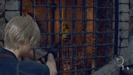 Resident Evil 4 Remake - Chapter 7 Cannon In Game